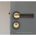 Serrure de porte en alliage en zinc de qualité supérieure American Style en bois verrouillage de porte simple et élégant